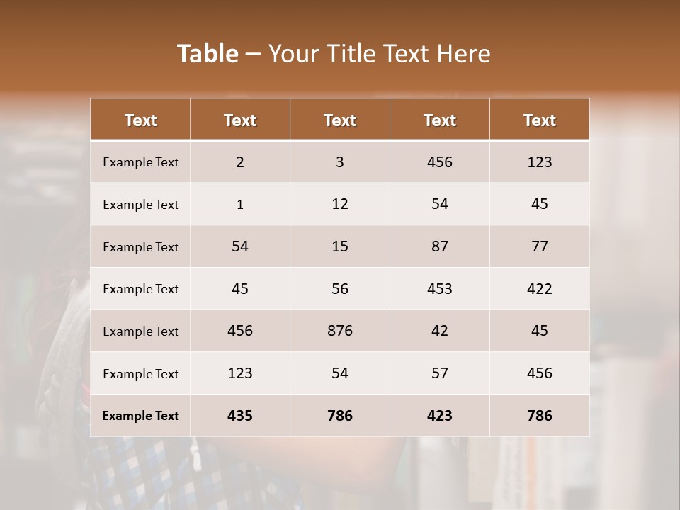 Office One Looking PowerPoint Template
