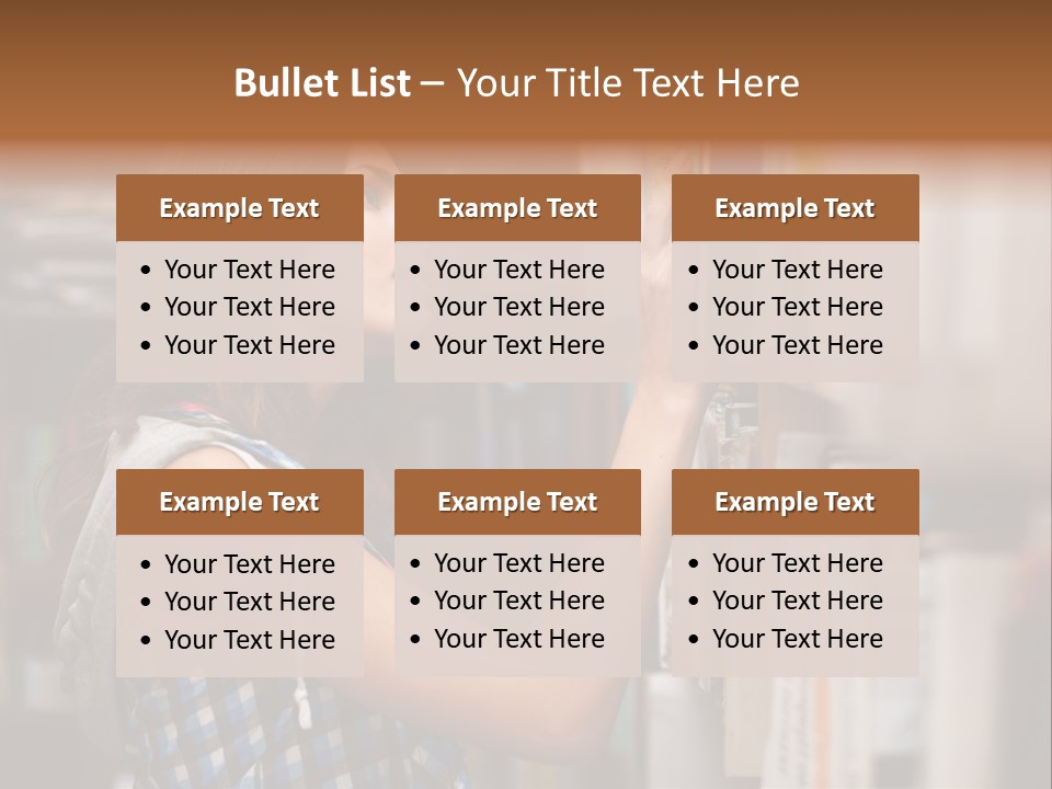 Office One Looking PowerPoint Template