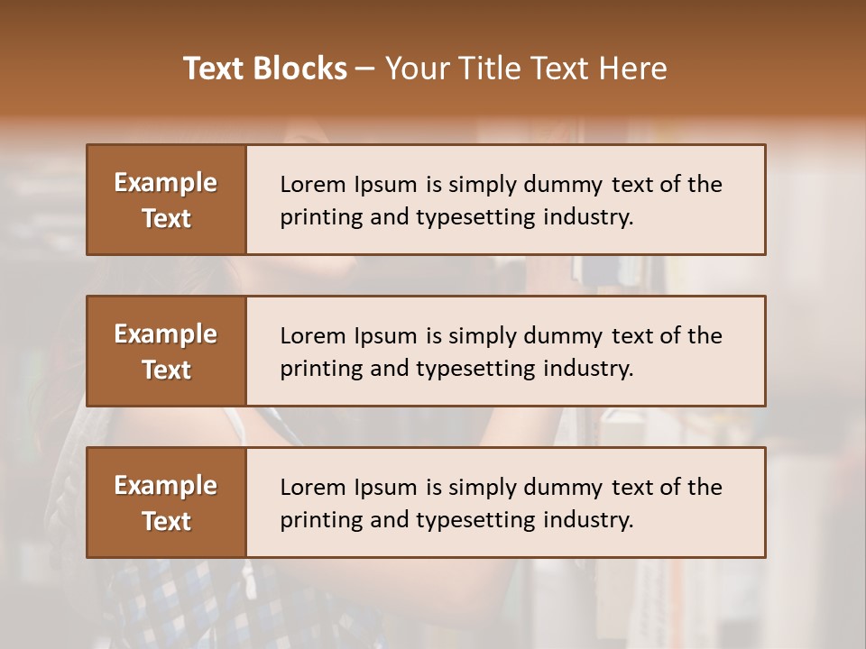 Office One Looking PowerPoint Template