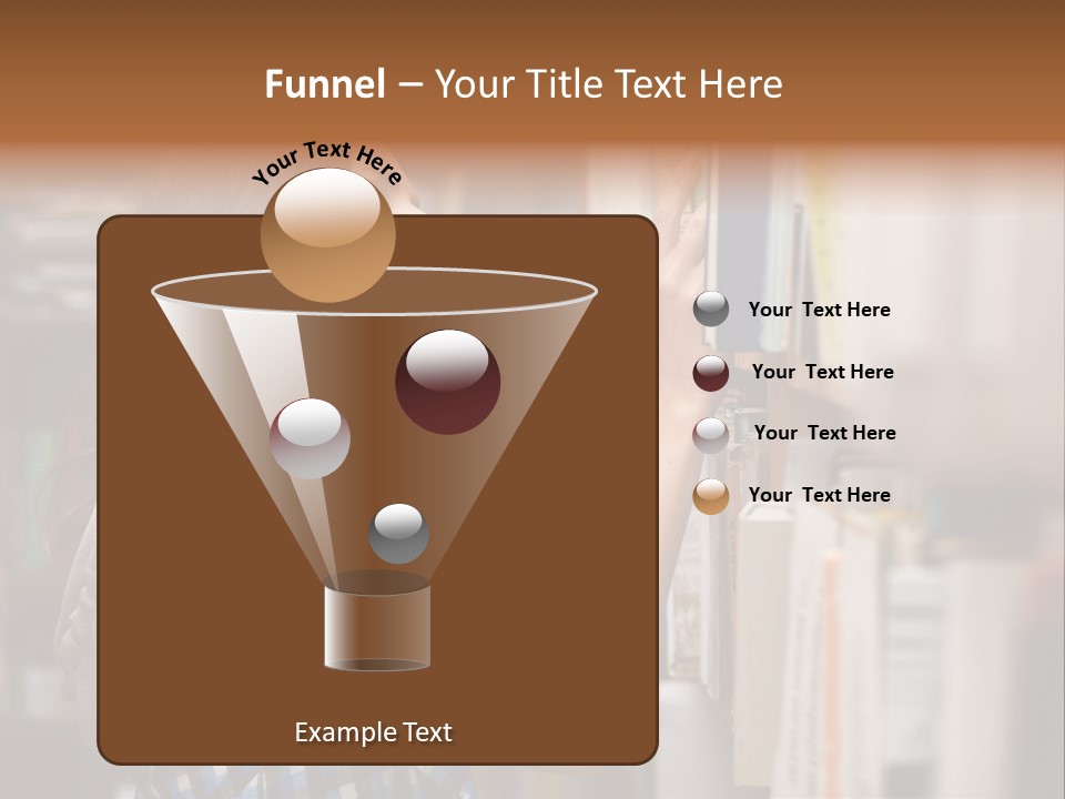 Office One Looking PowerPoint Template
