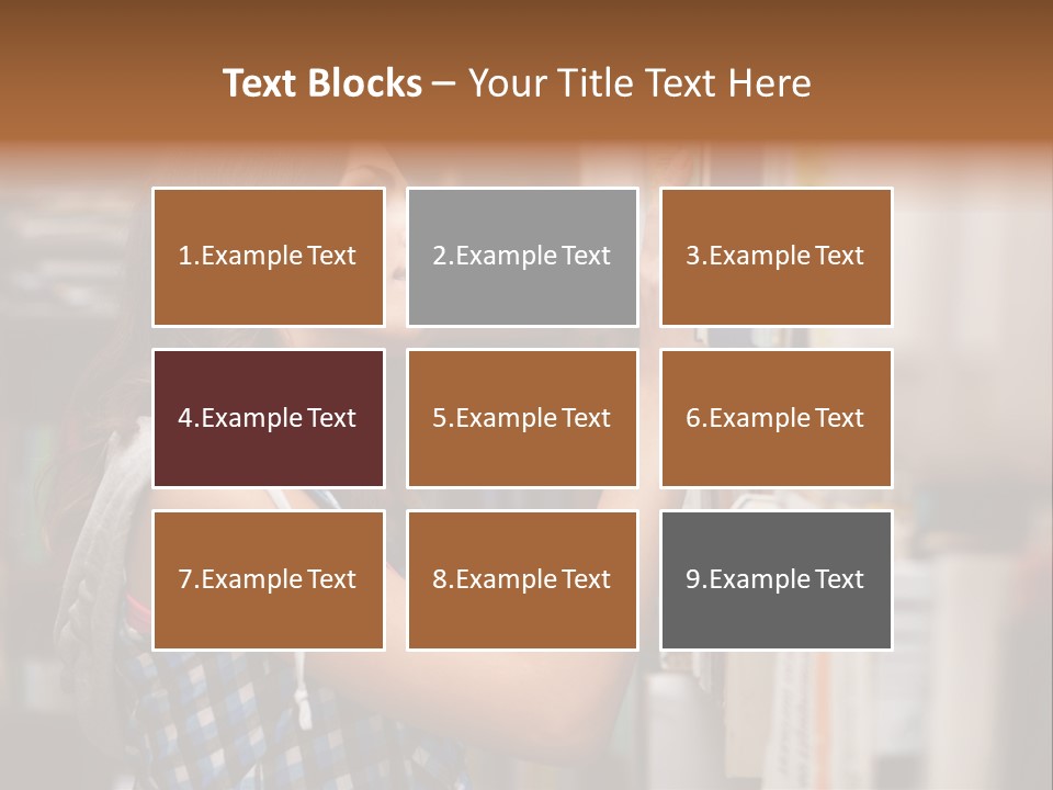 Office One Looking PowerPoint Template