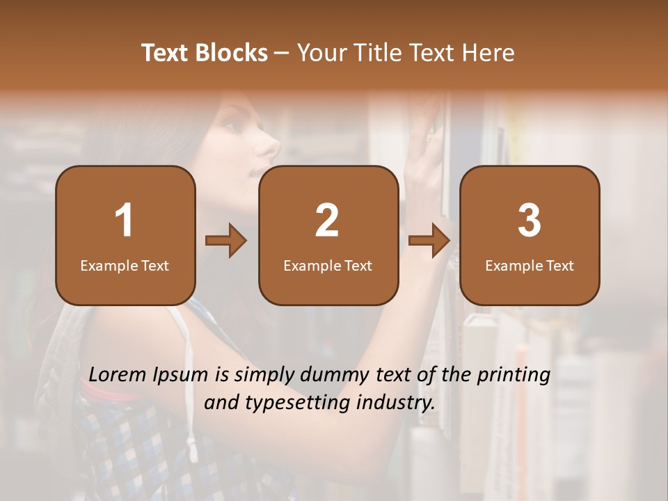 Office One Looking PowerPoint Template