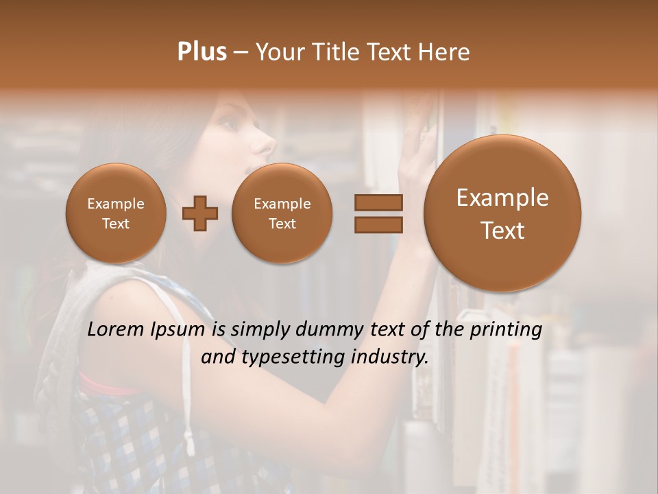 Office One Looking PowerPoint Template
