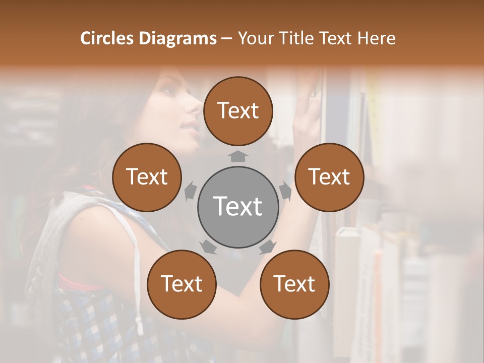 Office One Looking PowerPoint Template