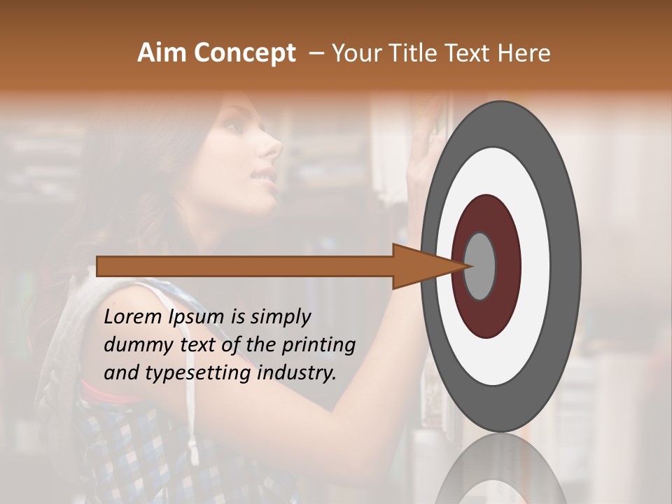 Office One Looking PowerPoint Template