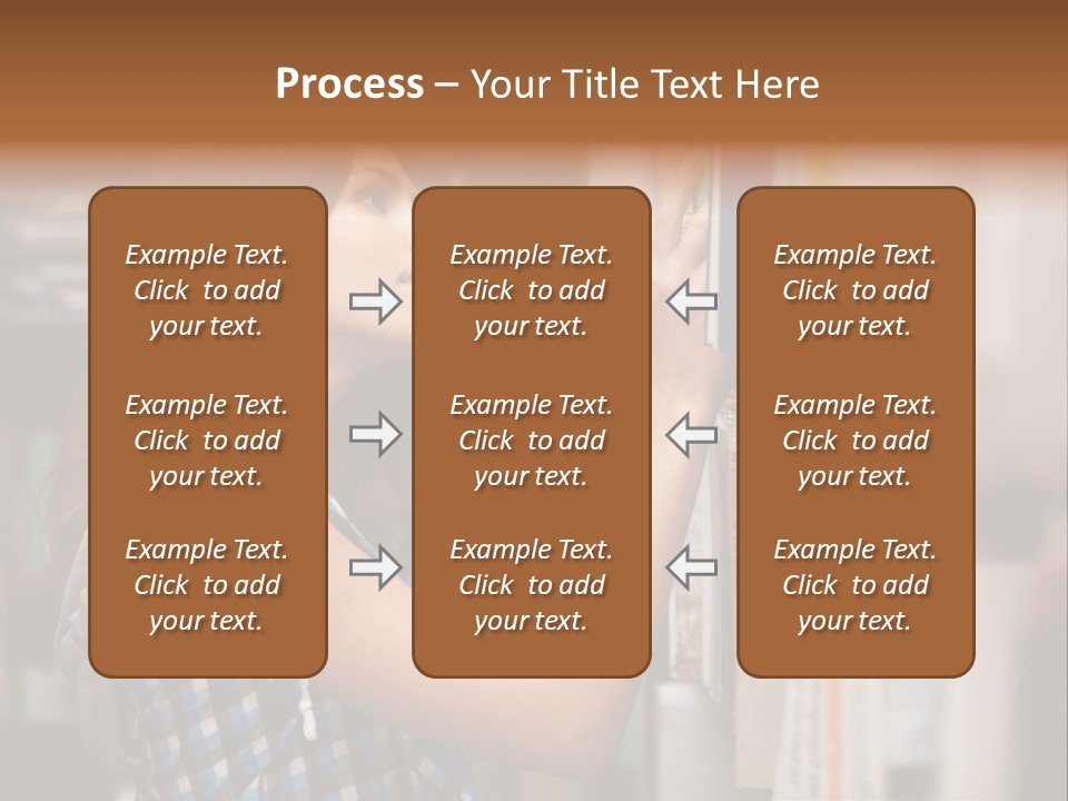 Office One Looking PowerPoint Template