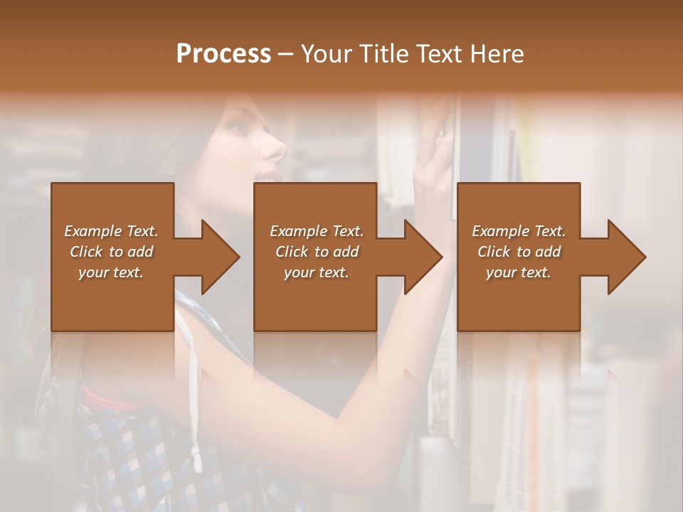 Office One Looking PowerPoint Template