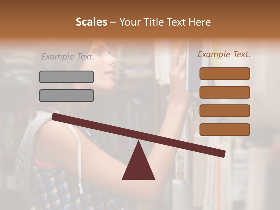 Office One Looking PowerPoint Template