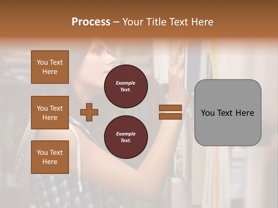 Office One Looking PowerPoint Template