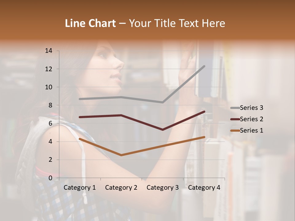 Office One Looking PowerPoint Template