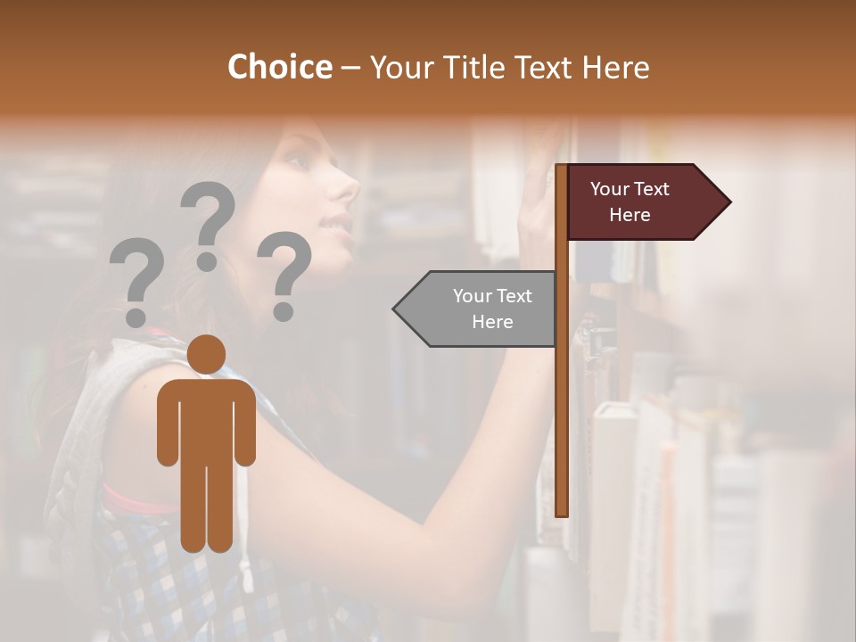 Office One Looking PowerPoint Template