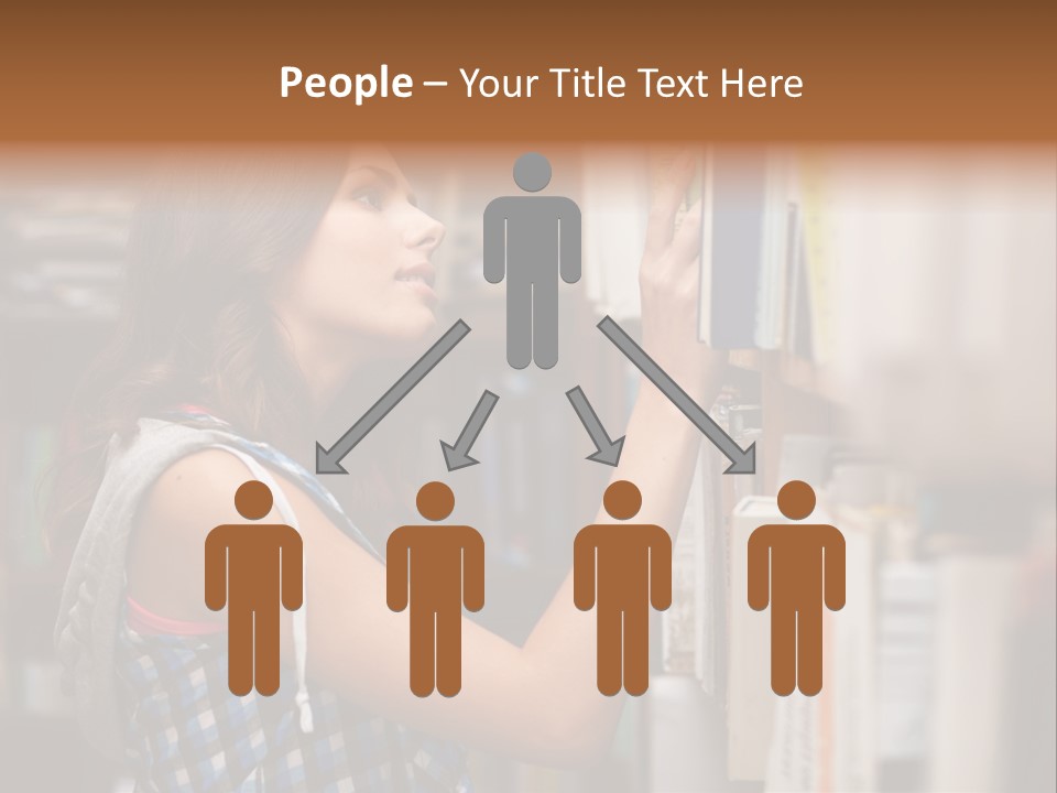 Office One Looking PowerPoint Template