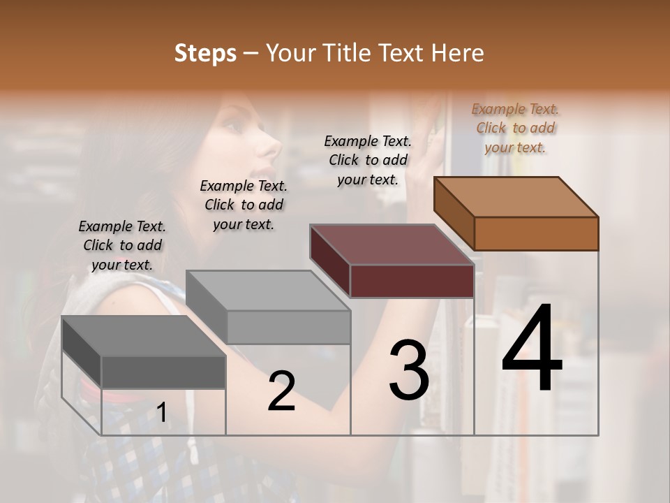 Office One Looking PowerPoint Template