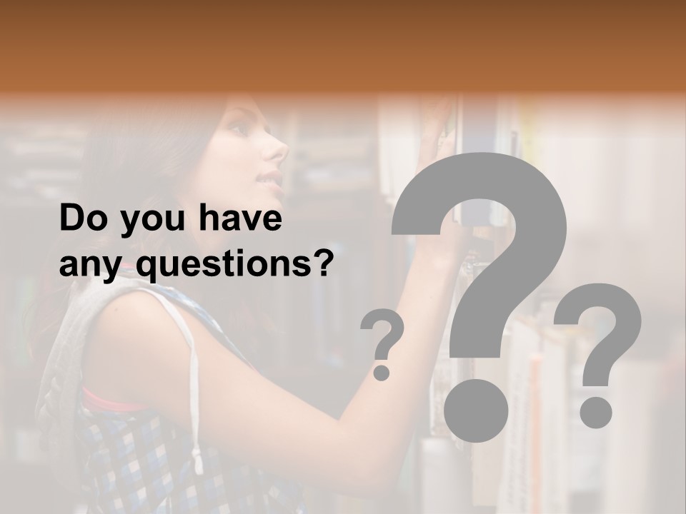 Office One Looking PowerPoint Template