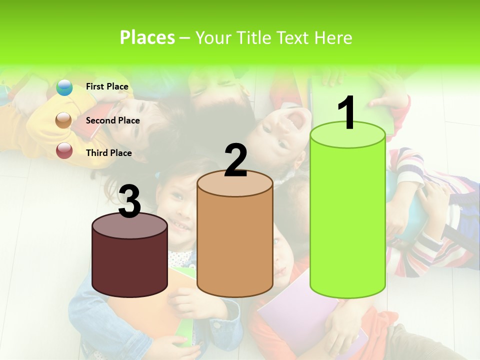 Person Preschool Reading PowerPoint Template