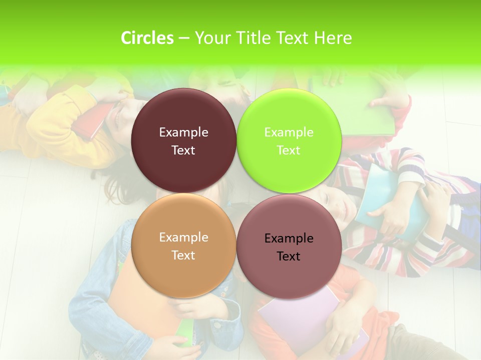 Person Preschool Reading PowerPoint Template