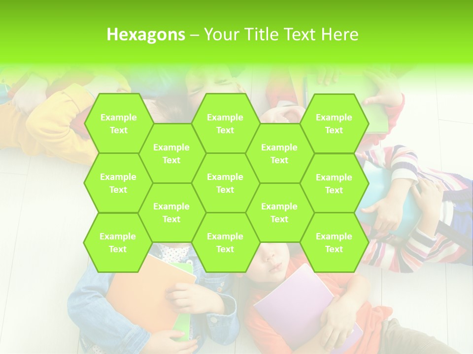 Person Preschool Reading PowerPoint Template