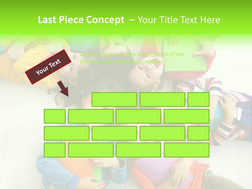 Person Preschool Reading PowerPoint Template