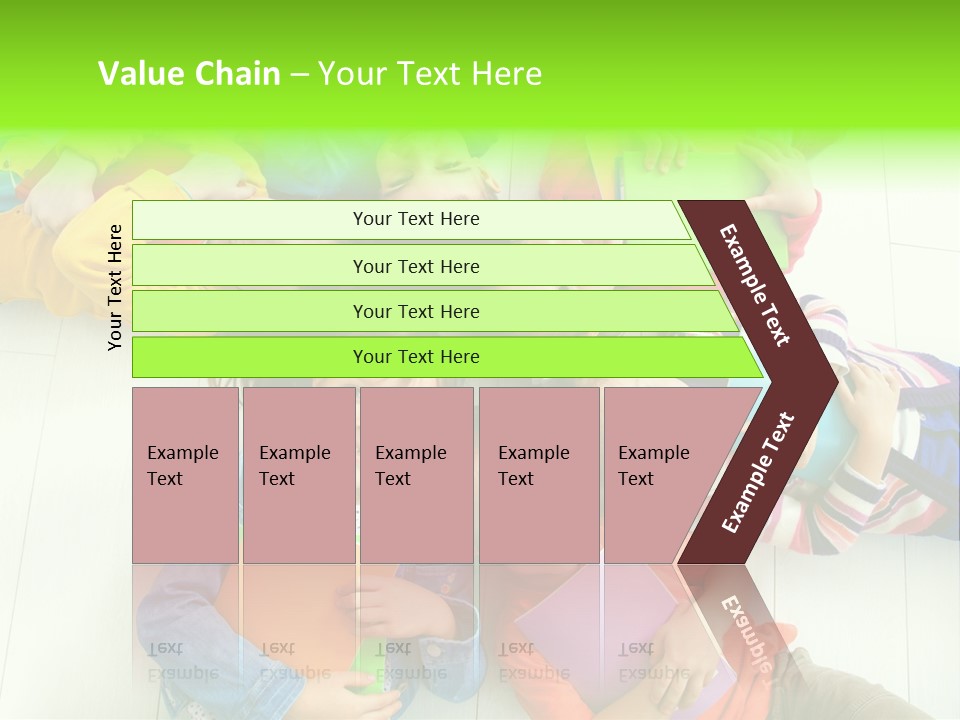 Person Preschool Reading PowerPoint Template