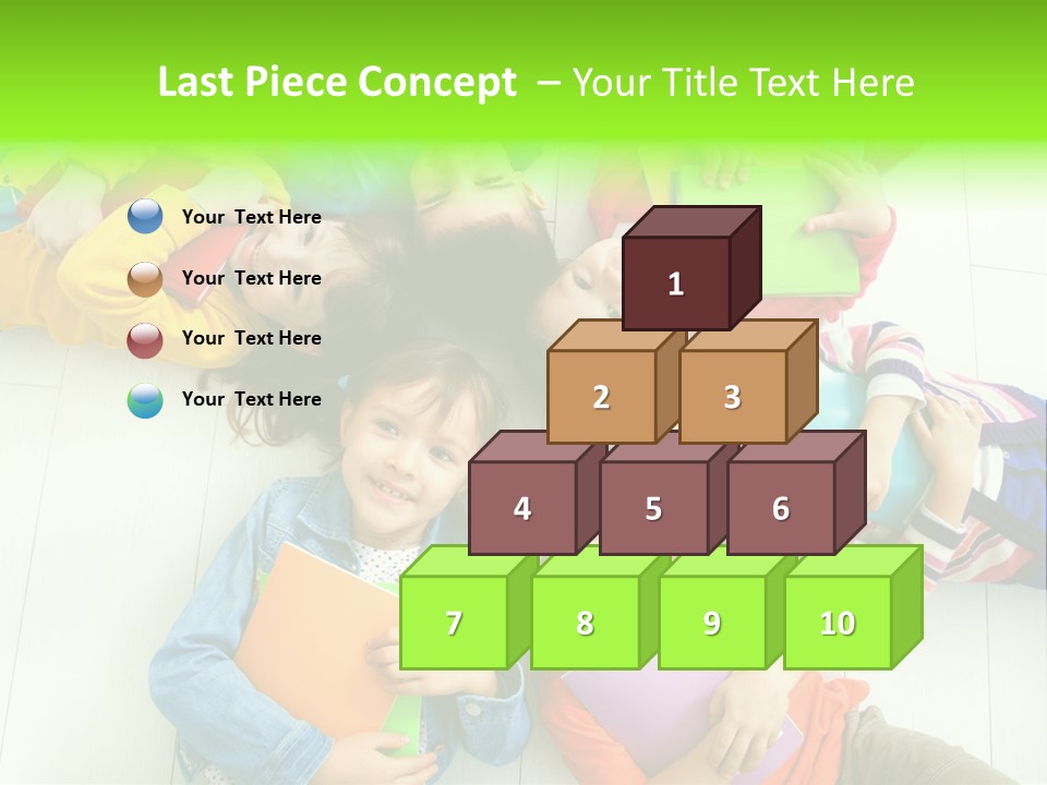 Person Preschool Reading PowerPoint Template
