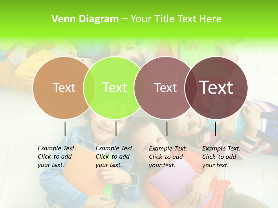 Person Preschool Reading PowerPoint Template