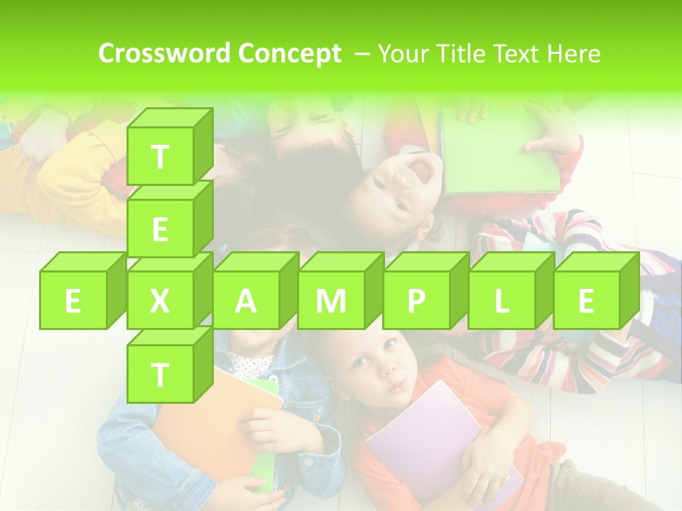 Person Preschool Reading PowerPoint Template