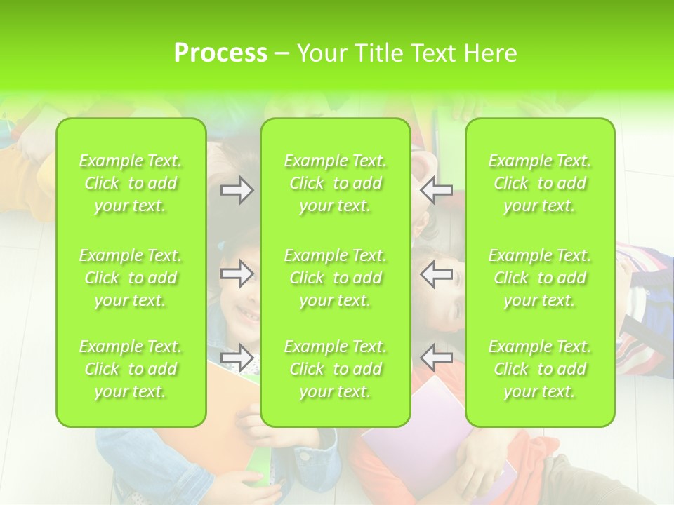 Person Preschool Reading PowerPoint Template