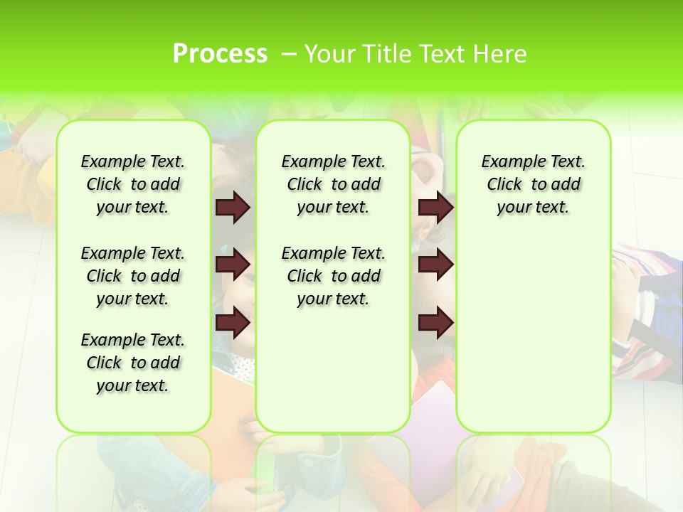 Person Preschool Reading PowerPoint Template