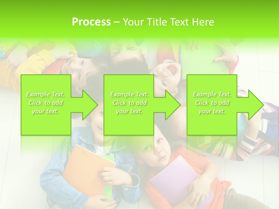 Person Preschool Reading PowerPoint Template