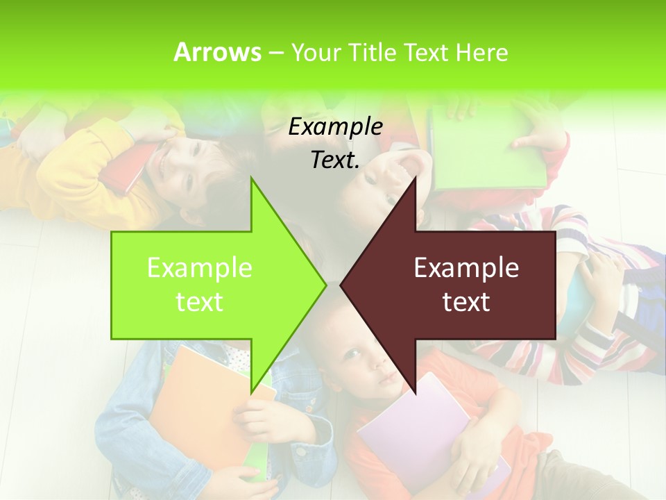 Person Preschool Reading PowerPoint Template