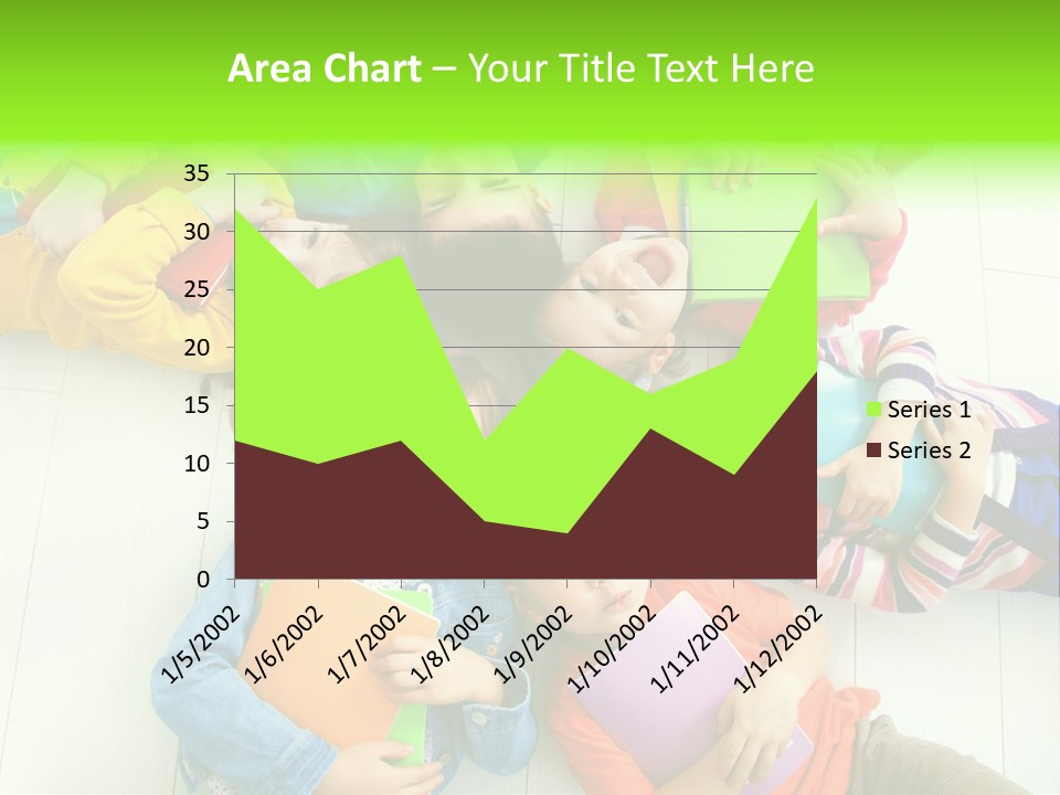Person Preschool Reading PowerPoint Template