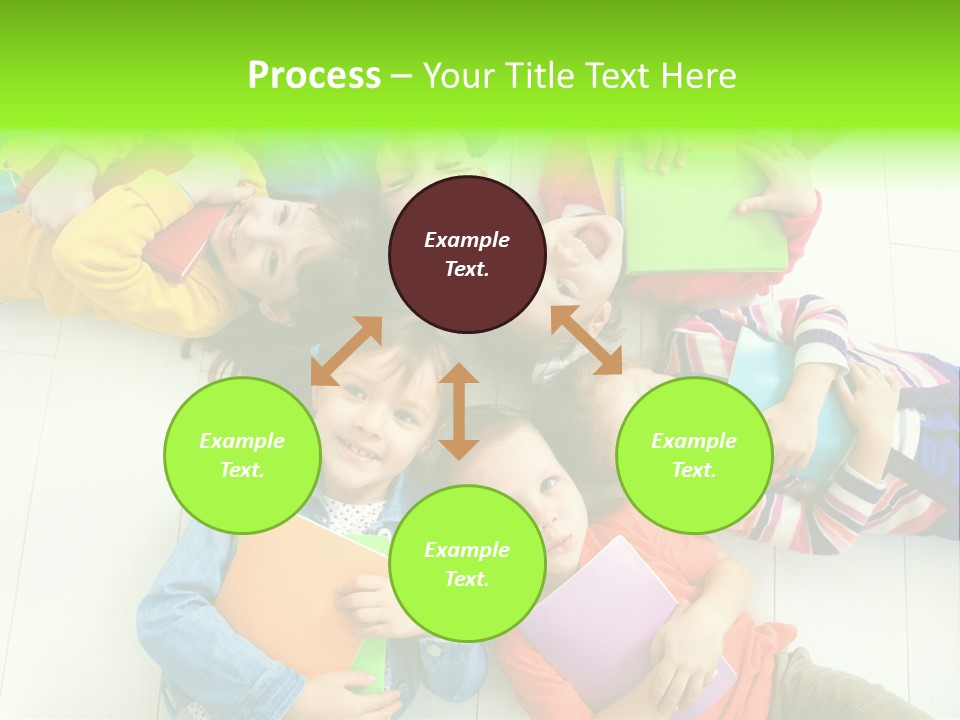 Person Preschool Reading PowerPoint Template