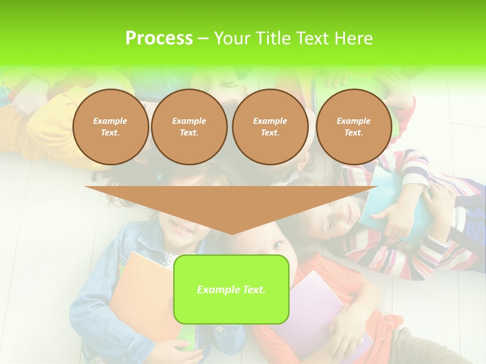 Person Preschool Reading PowerPoint Template