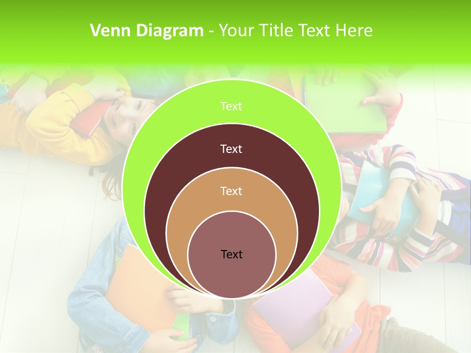 Person Preschool Reading PowerPoint Template