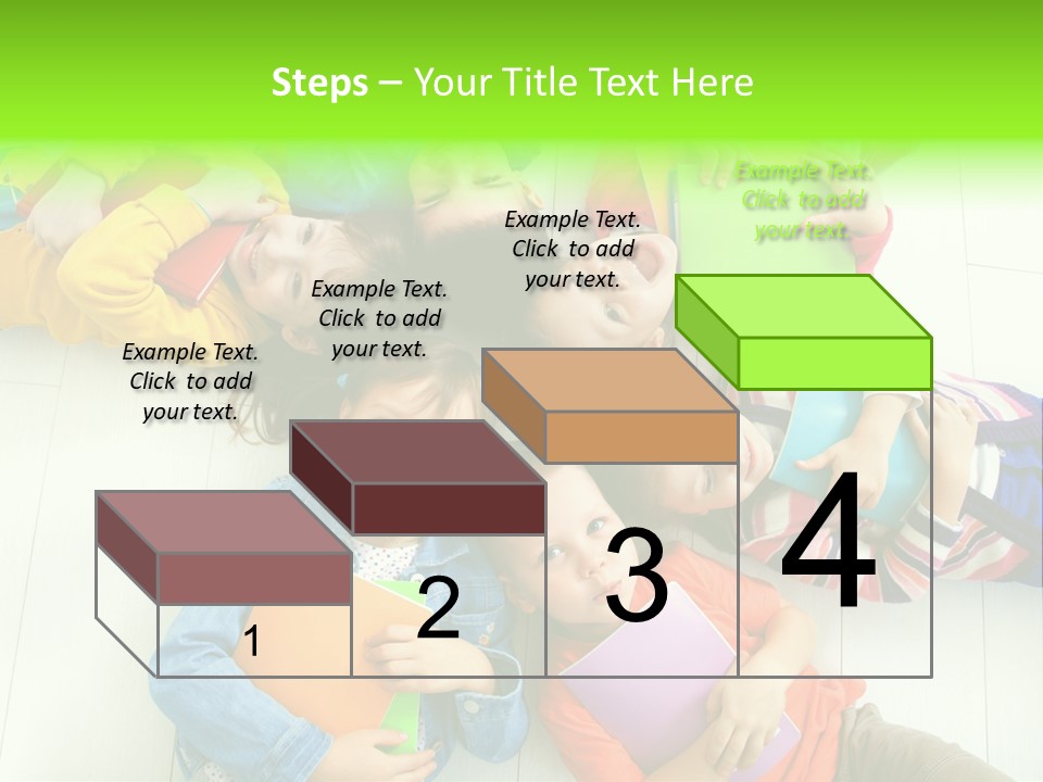 Person Preschool Reading PowerPoint Template