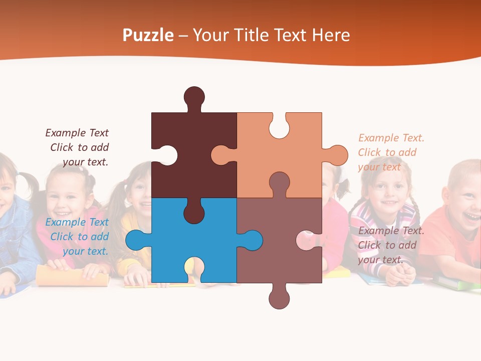 Reading Children Family PowerPoint Template