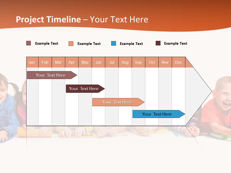 Reading Children Family PowerPoint Template