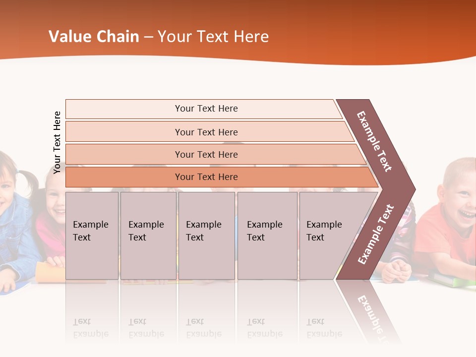 Reading Children Family PowerPoint Template
