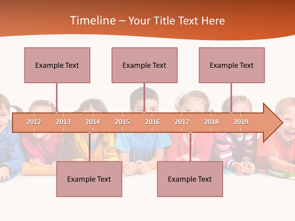 Reading Children Family PowerPoint Template
