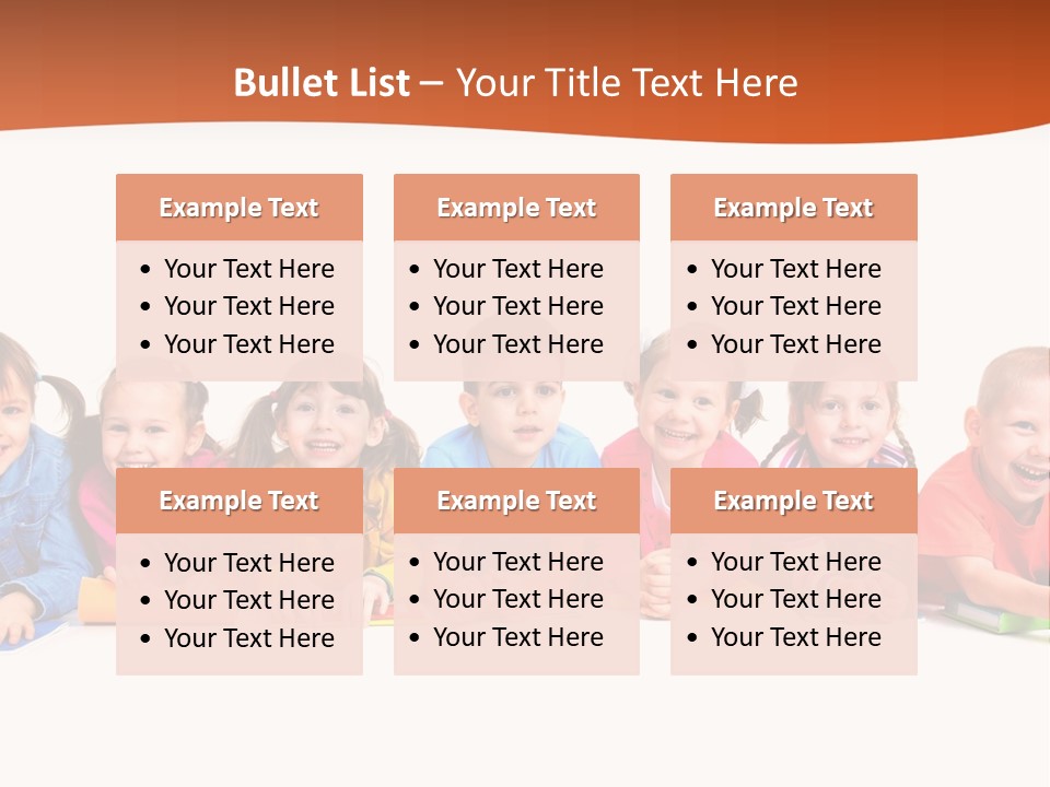 Reading Children Family PowerPoint Template