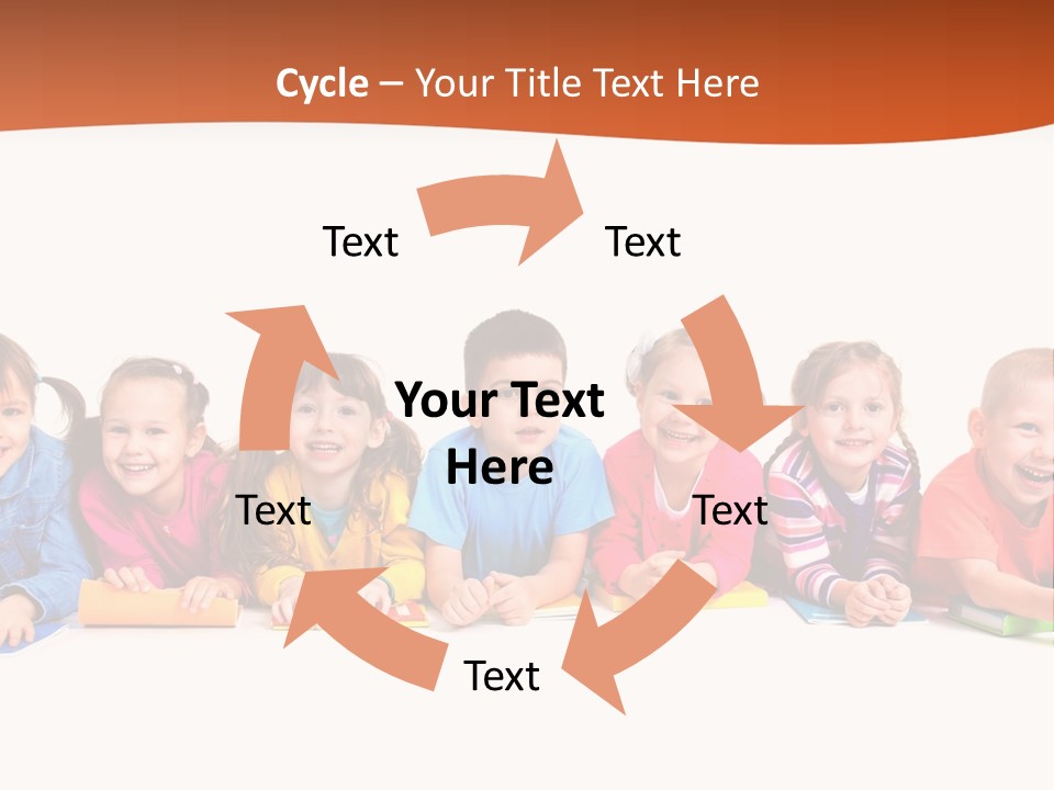 Reading Children Family PowerPoint Template