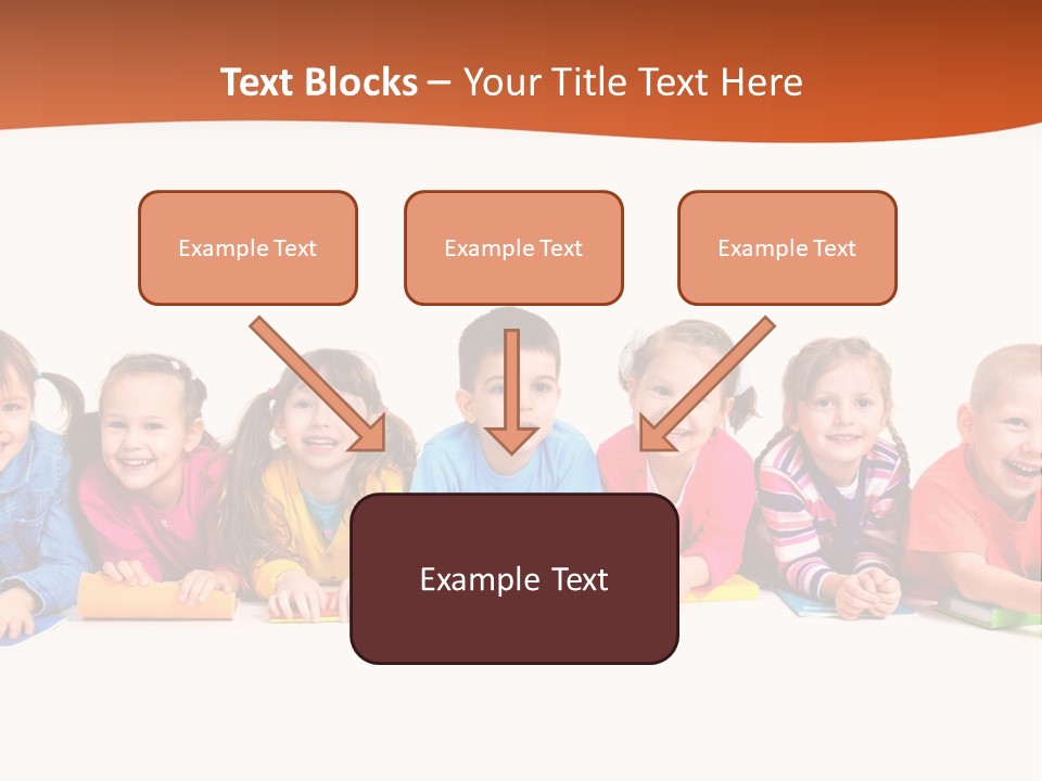 Reading Children Family PowerPoint Template