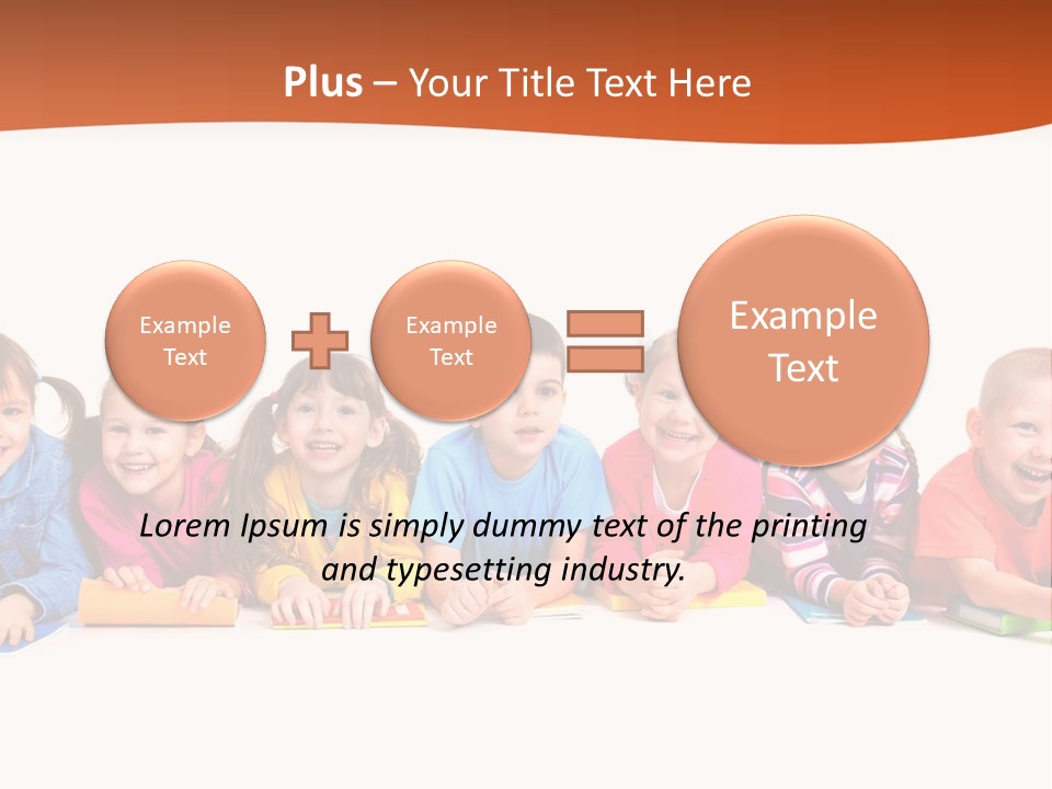 Reading Children Family PowerPoint Template