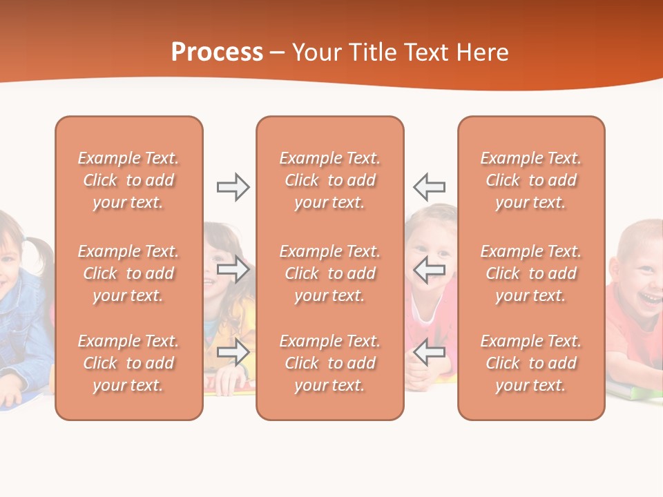 Reading Children Family PowerPoint Template