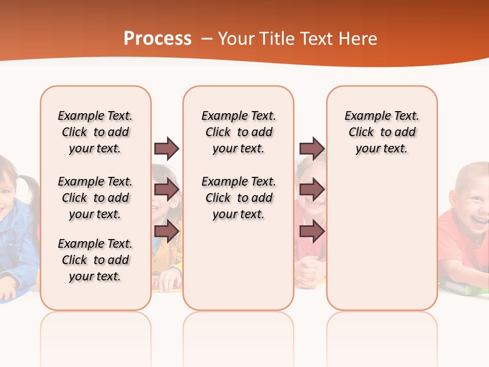 Reading Children Family PowerPoint Template