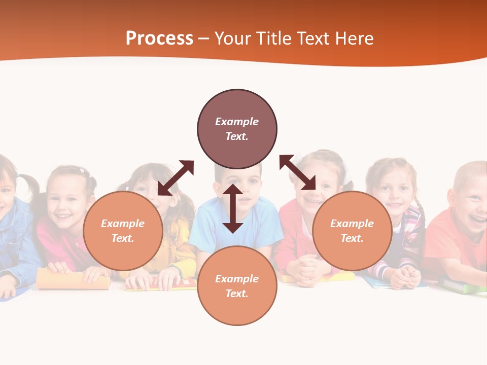 Reading Children Family PowerPoint Template