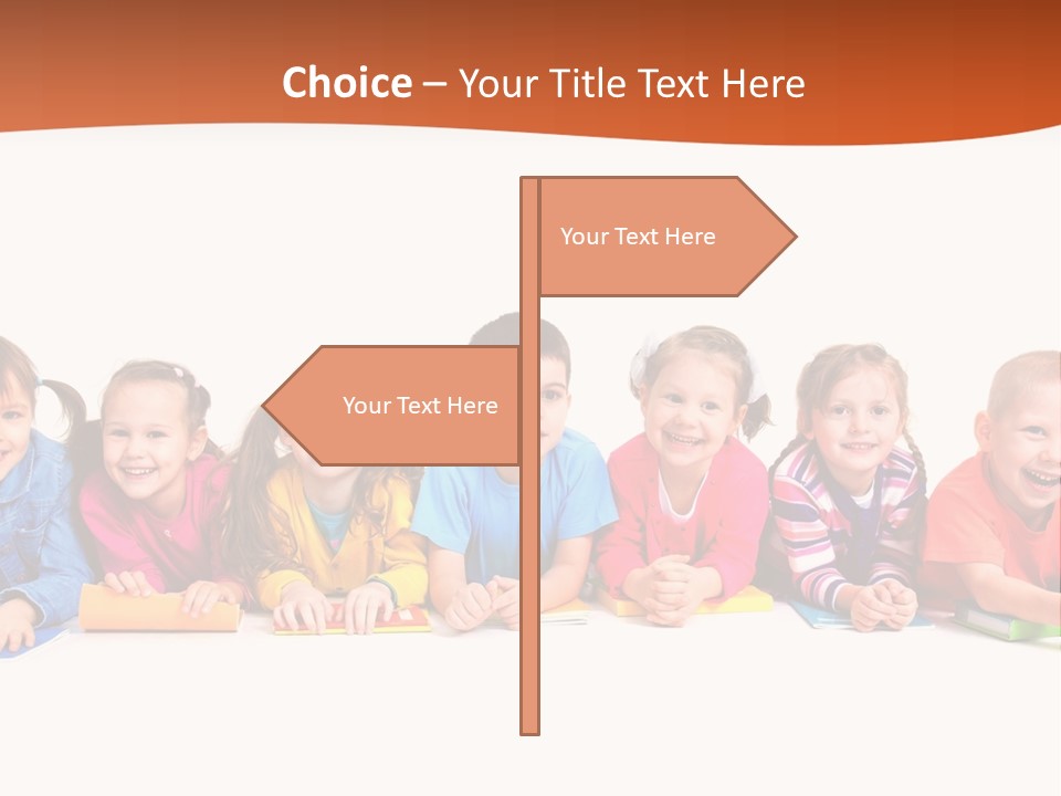 Reading Children Family PowerPoint Template