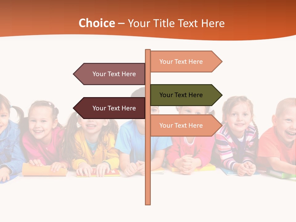 Reading Children Family PowerPoint Template