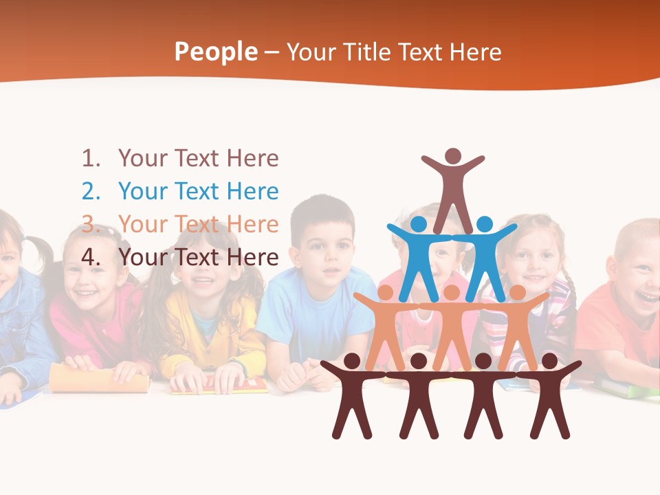Reading Children Family PowerPoint Template