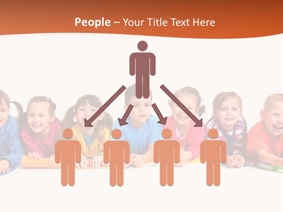Reading Children Family PowerPoint Template
